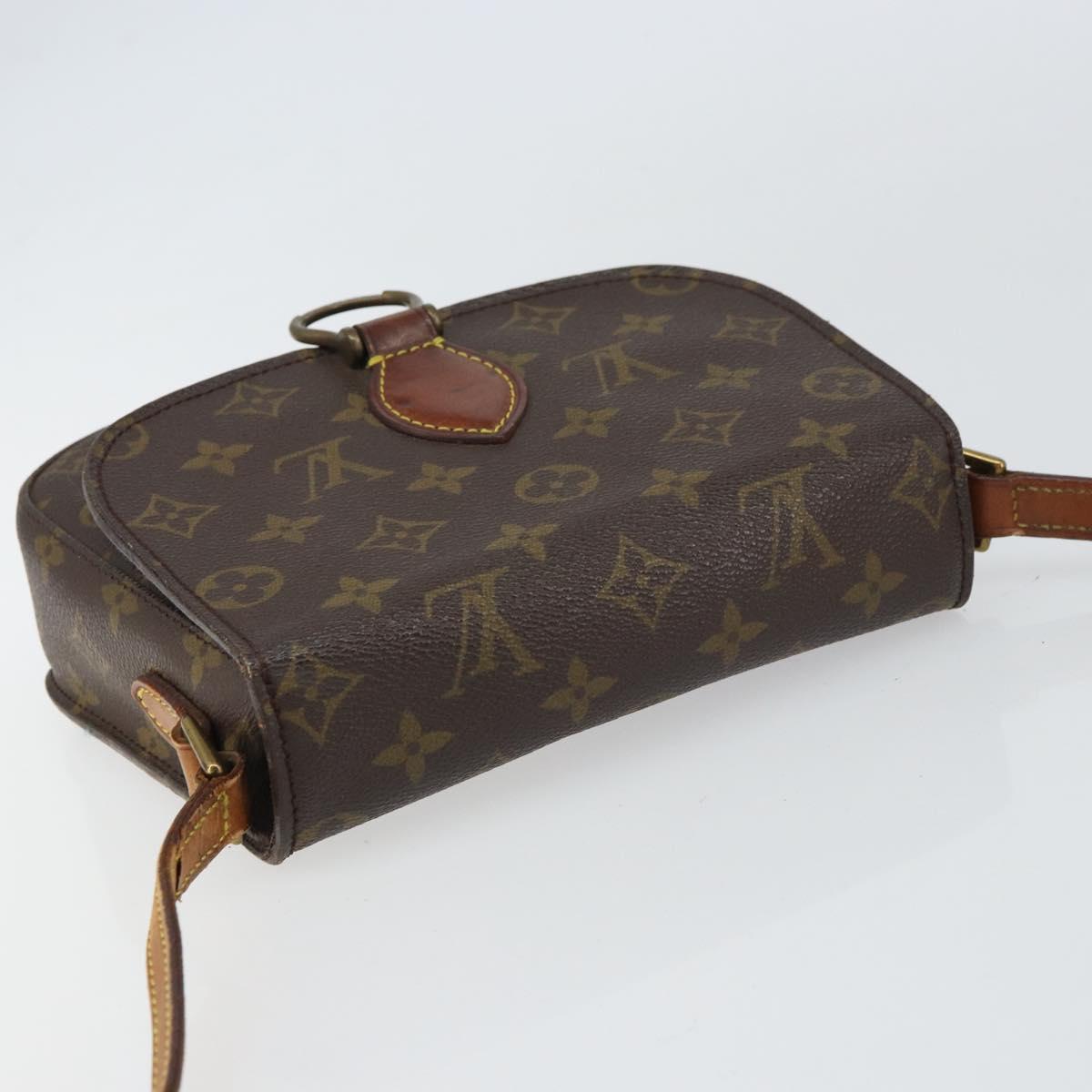 LOUIS VUITTON Monogram Saint Cloud MM Shoulder Bag M51243 LV Auth 161519