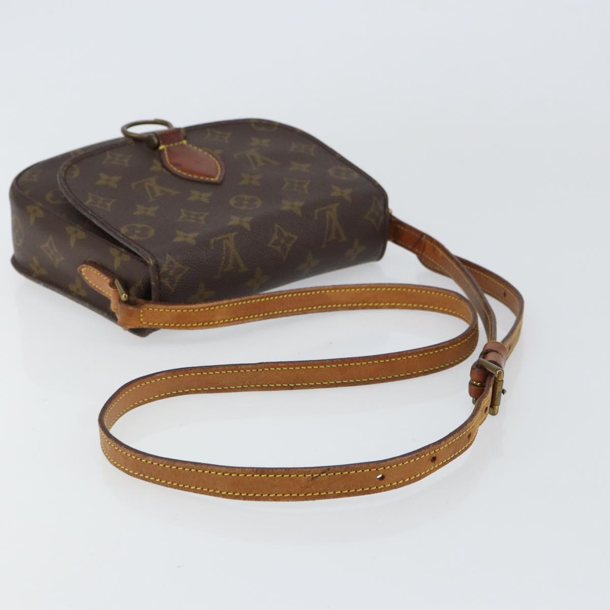 LOUIS VUITTON Monogram Saint Cloud MM Shoulder Bag M51243 LV Auth 161519
