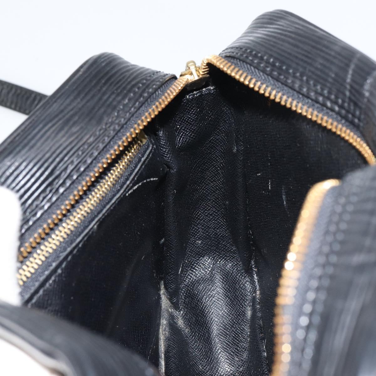 LOUIS VUITTON Epi Trocadero 23 Shoulder Bag Black M52302 LV Auth 161544