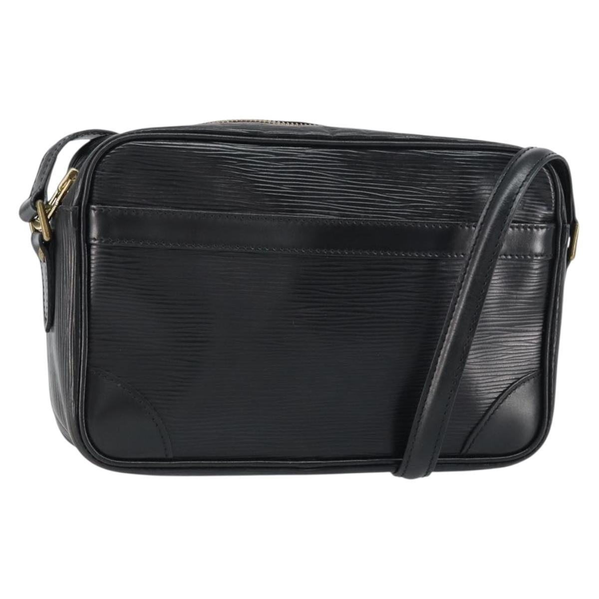 LOUIS VUITTON Epi Trocadero 23 Shoulder Bag Black M52302 LV Auth 161544