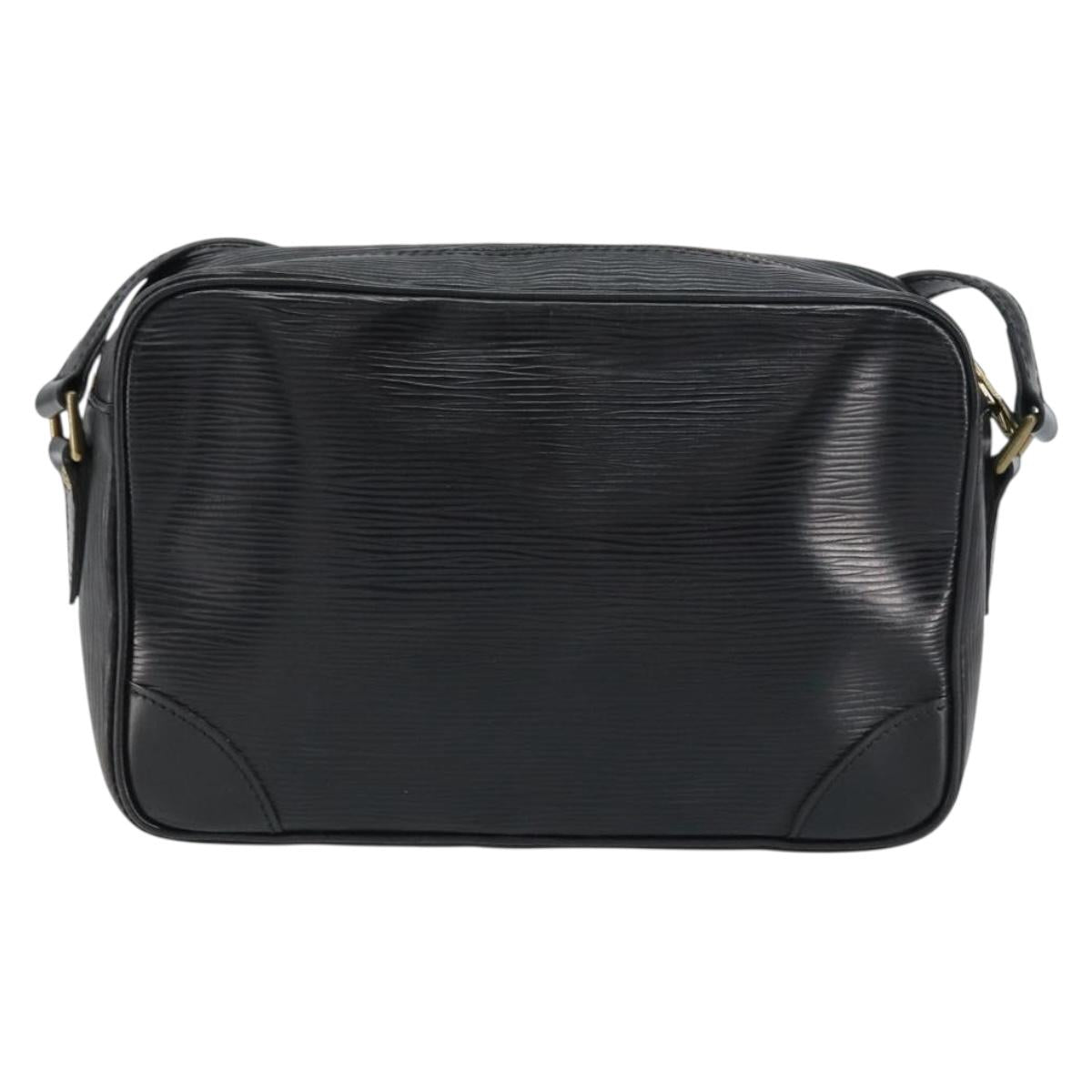 LOUIS VUITTON Epi Trocadero 23 Shoulder Bag Black M52302 LV Auth 161544
