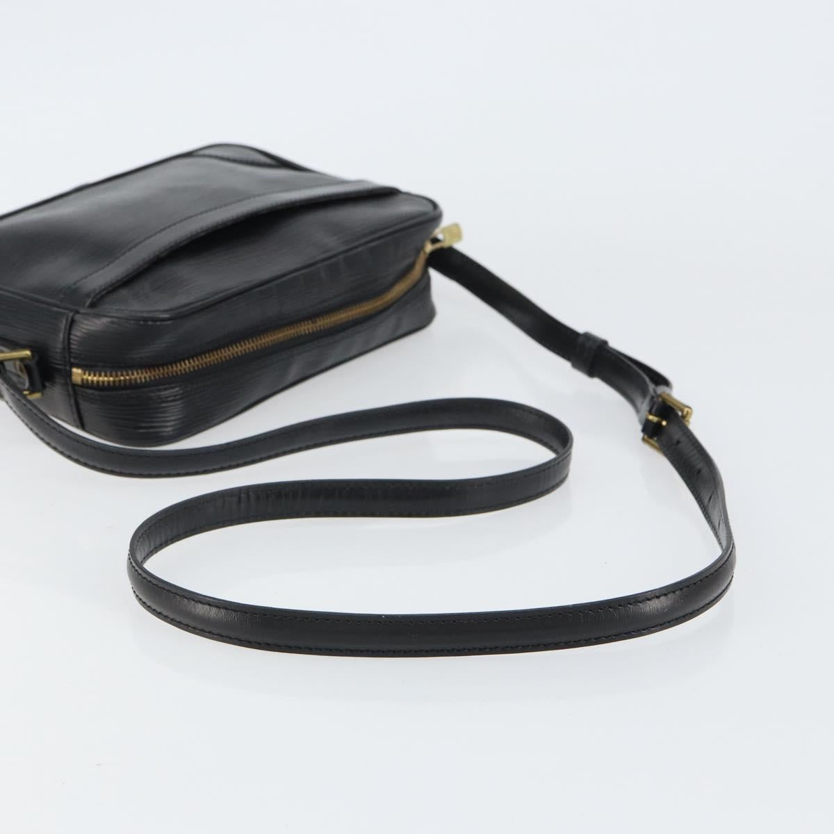 LOUIS VUITTON Epi Trocadero 23 Shoulder Bag Black M52302 LV Auth 161544
