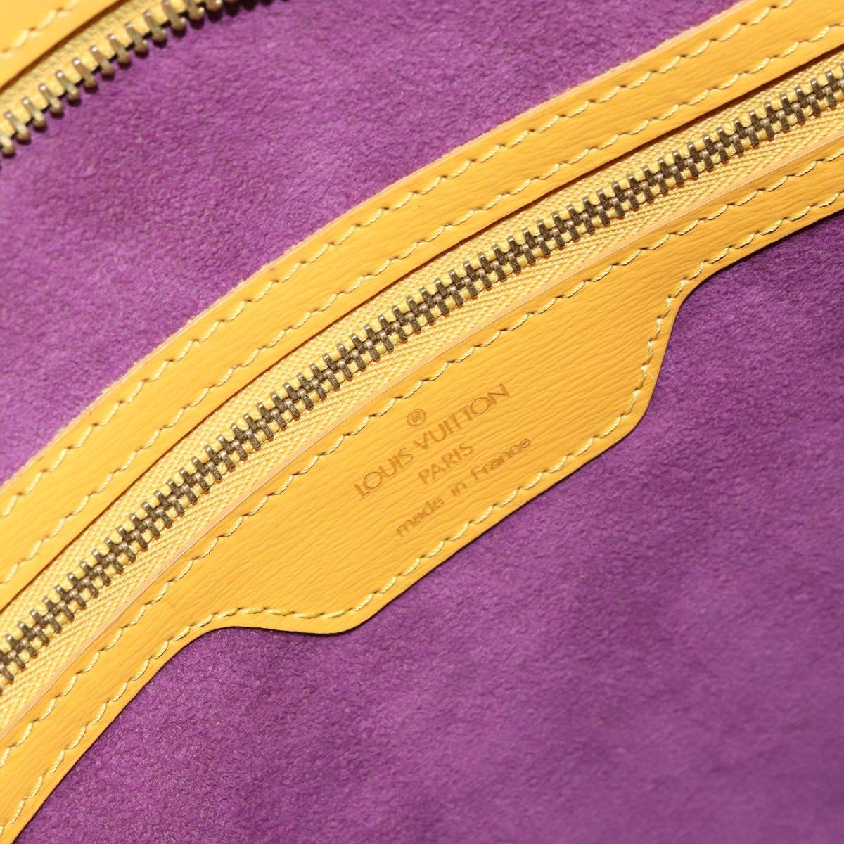 LOUIS VUITTON Epi Saint Jacques Shopping Shoulder Bag Yellow M52269 Auth 161545