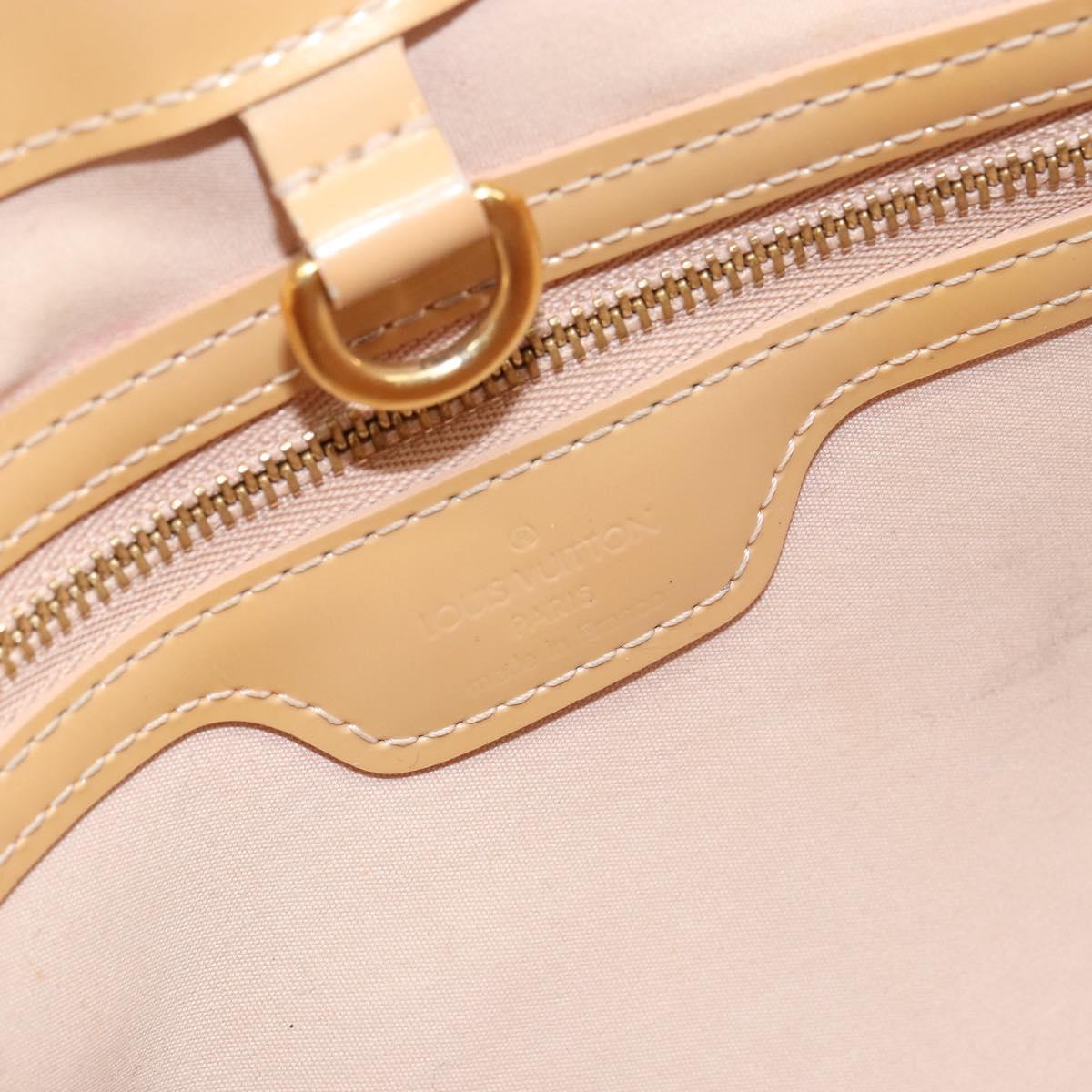 LOUIS VUITTON Vernis Wilshire PM Hand Bag Veil Amplession M91643 LV Auth 161546