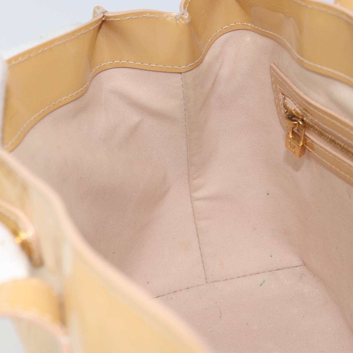 LOUIS VUITTON Vernis Wilshire PM Hand Bag Veil Amplession M91643 LV Auth 161546