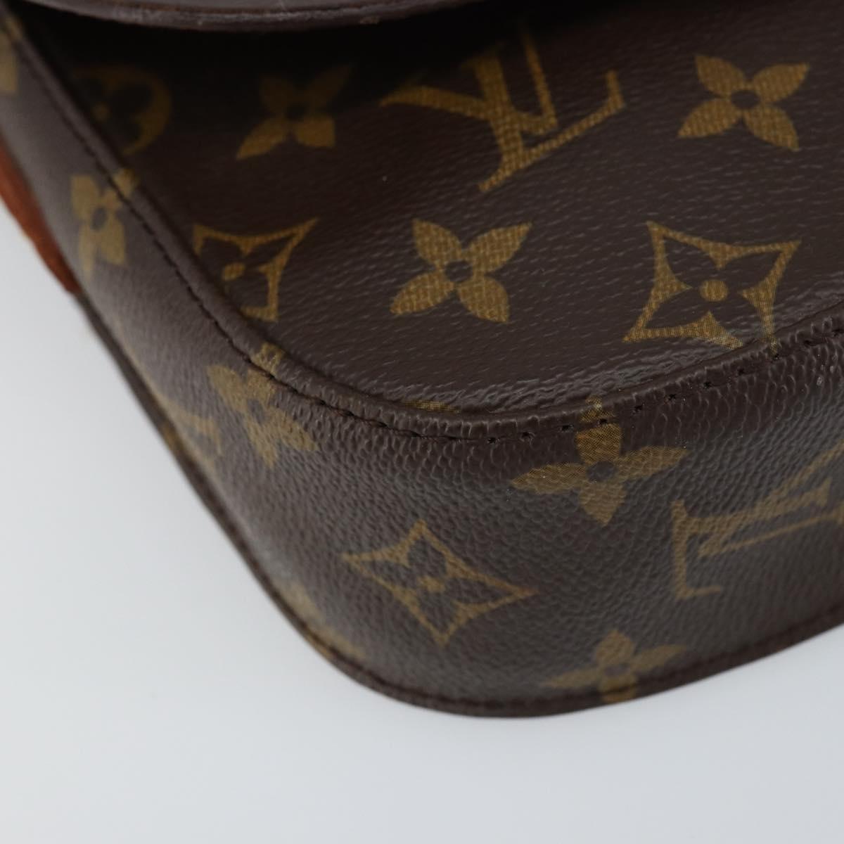 LOUIS VUITTON Monogram Saint Cloud PM Shoulder Bag M51244 LV Auth 161549