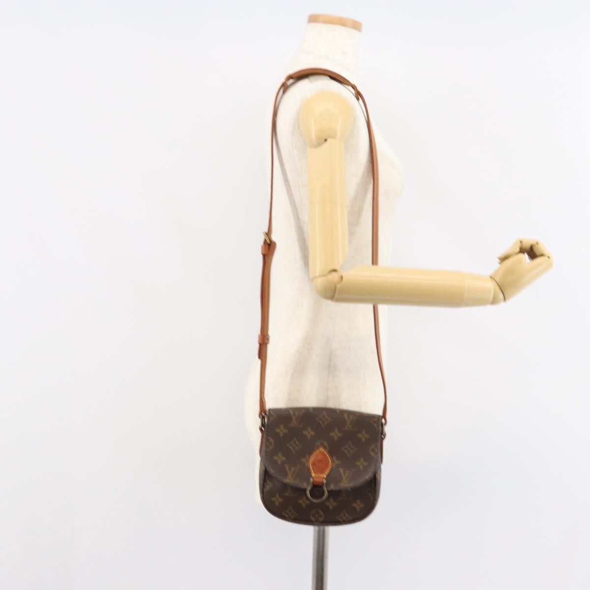 LOUIS VUITTON Monogram Saint Cloud PM Shoulder Bag M51244 LV Auth 161549