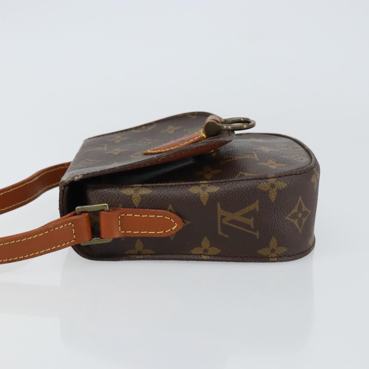 LOUIS VUITTON Monogram Saint Cloud PM Shoulder Bag M51244 LV Auth 161549