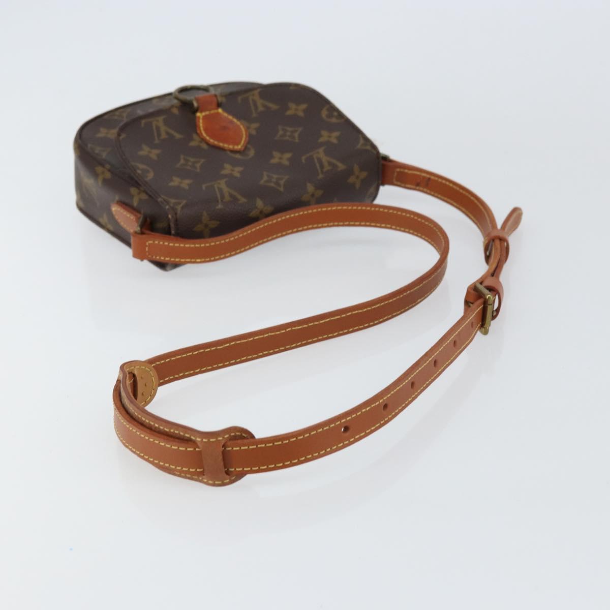 LOUIS VUITTON Monogram Saint Cloud PM Shoulder Bag M51244 LV Auth 161549