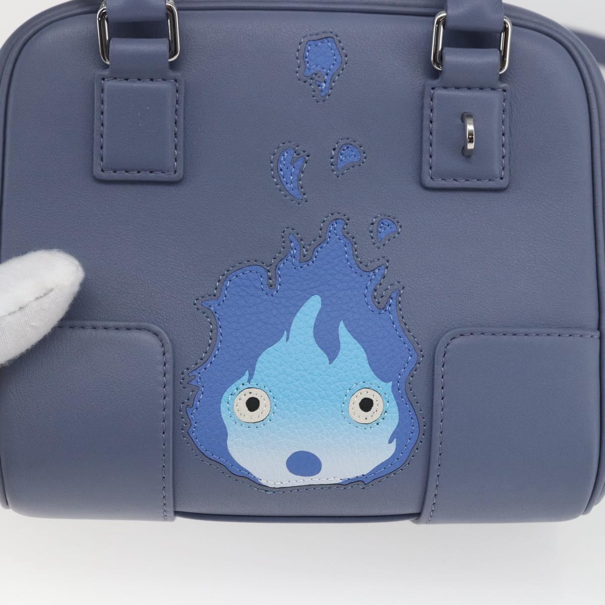 LOEWE Amazona 15 Calcifer Howl's Castle Ghibli Amazona 15 Bag 2way Auth 161562SM