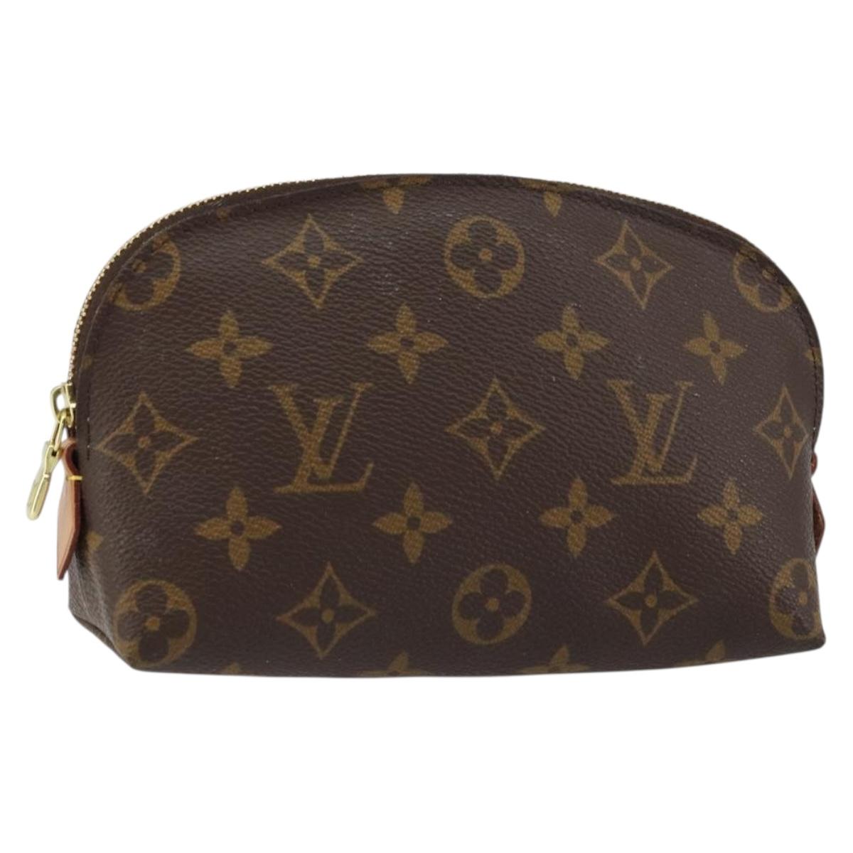 LOUIS VUITTON Monogram Pochette Cosmetic PM Pouch M43998 LV Auth 161567