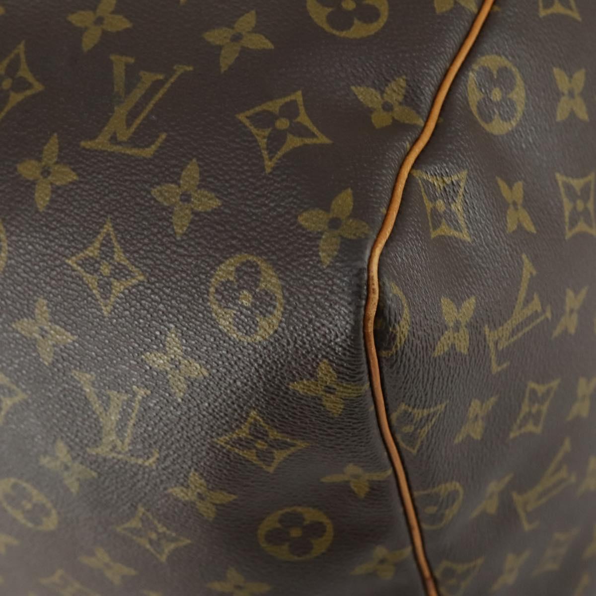 LOUIS VUITTON Monogram Keepall 60 Boston Bag M41422 LV Auth 161583