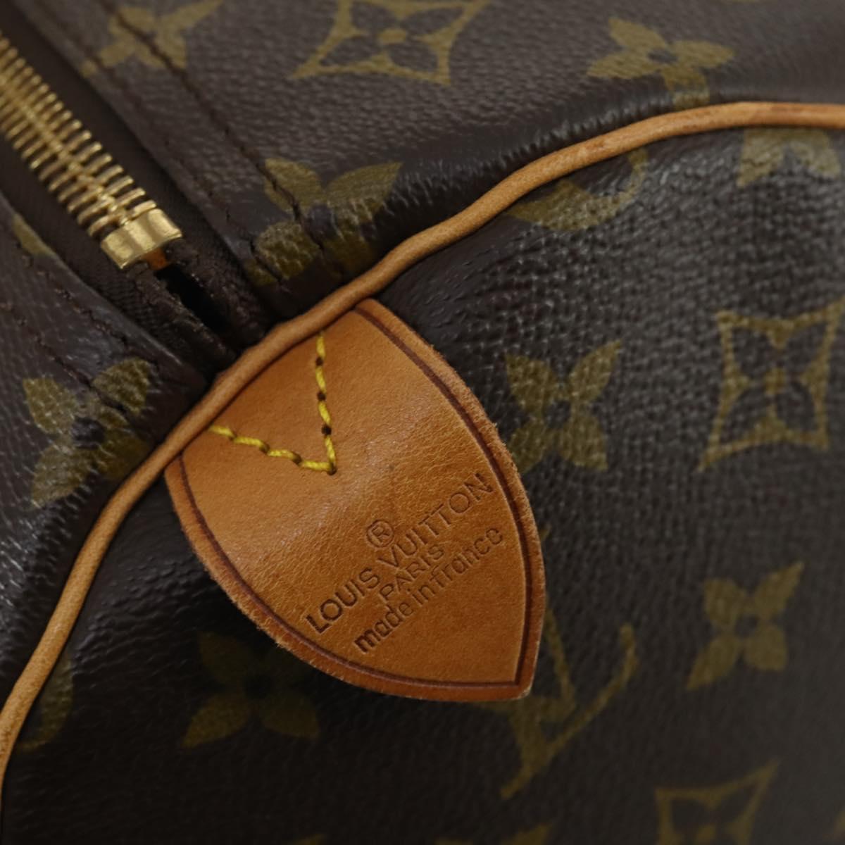 LOUIS VUITTON Monogram Keepall 60 Boston Bag M41422 LV Auth 161583