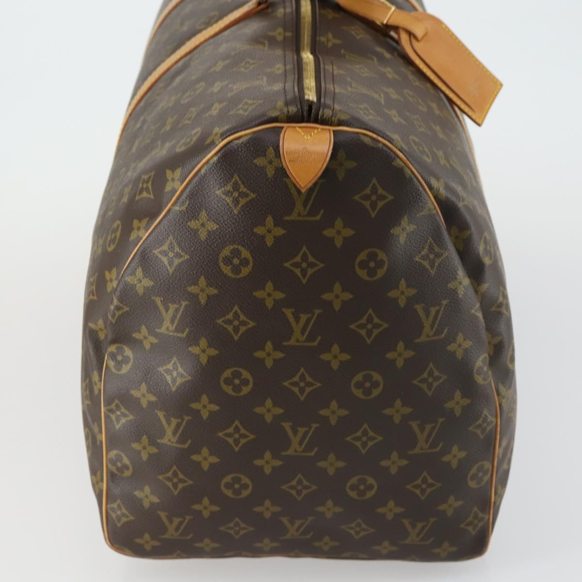 LOUIS VUITTON Monogram Keepall 60 Boston Bag M41422 LV Auth 161583