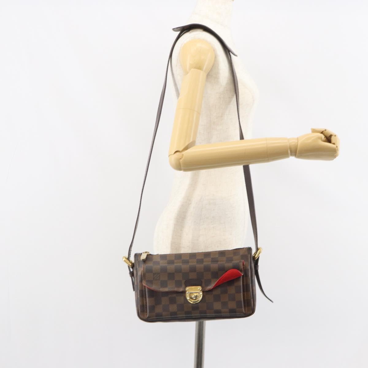LOUIS VUITTON Damier Ebene Ravello GM Shoulder Bag N60006 LV Auth 161605