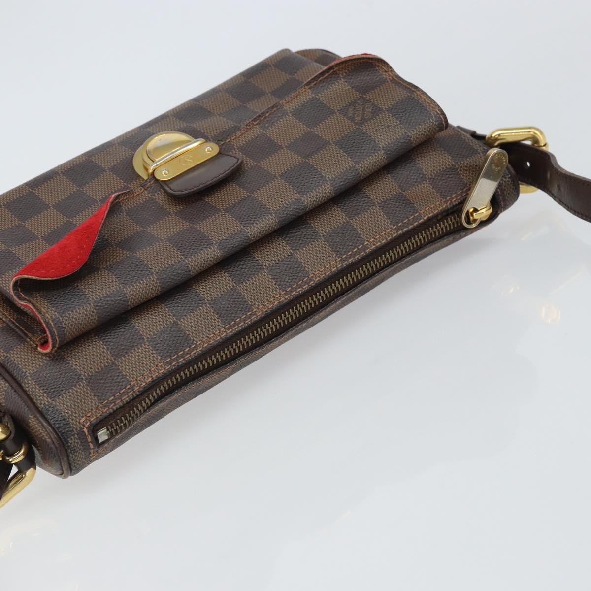LOUIS VUITTON Damier Ebene Ravello GM Shoulder Bag N60006 LV Auth 161605