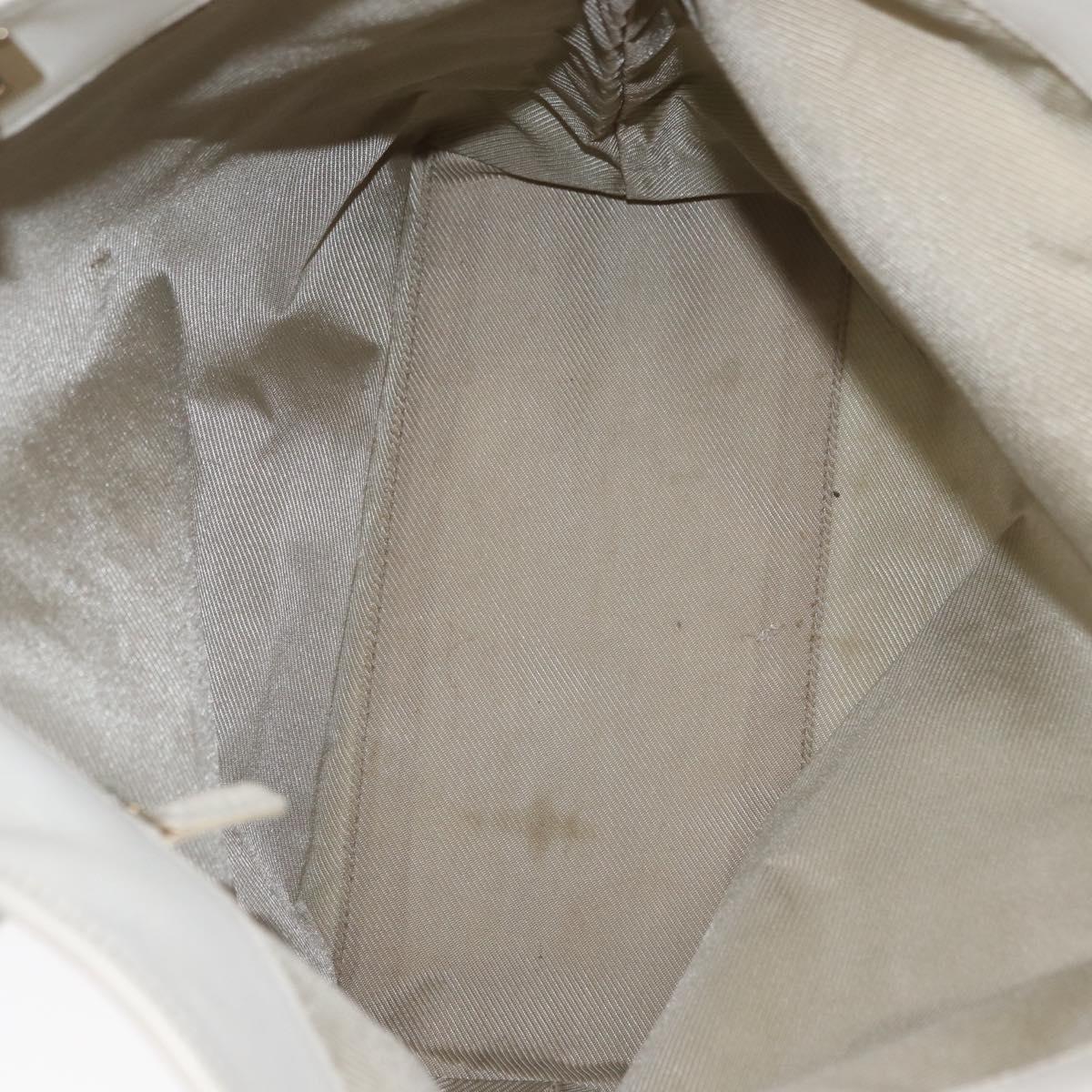GUCCI GG Canvas Tote Bag Gold Light green 002 1098 1705 Auth 161613