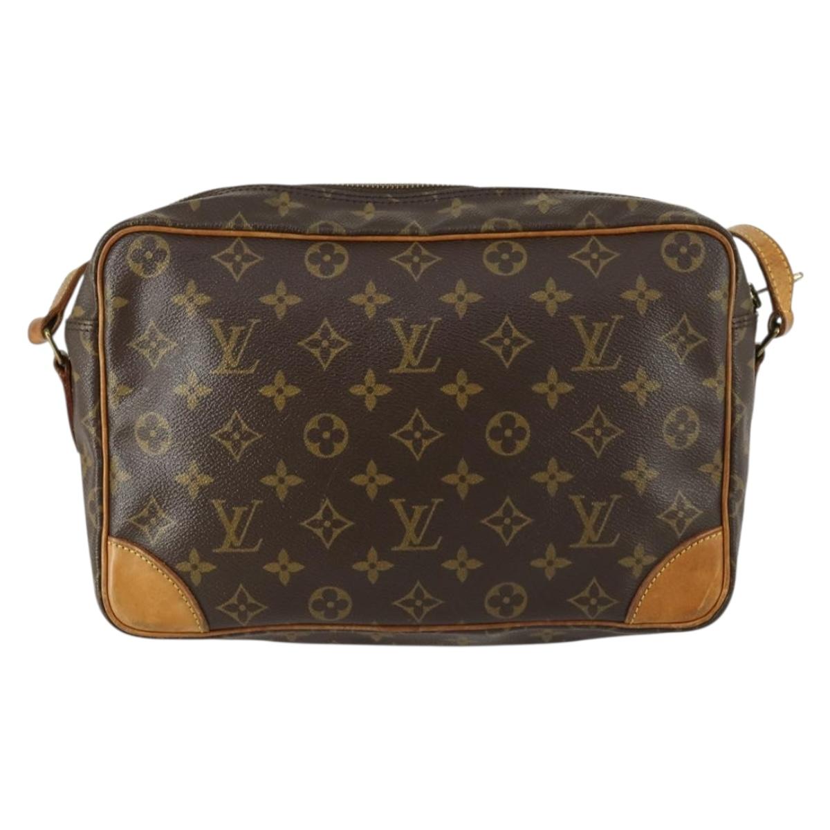 LOUIS VUITTON Monogram Trocadero 30 Shoulder Bag M51272 LV Auth 161628