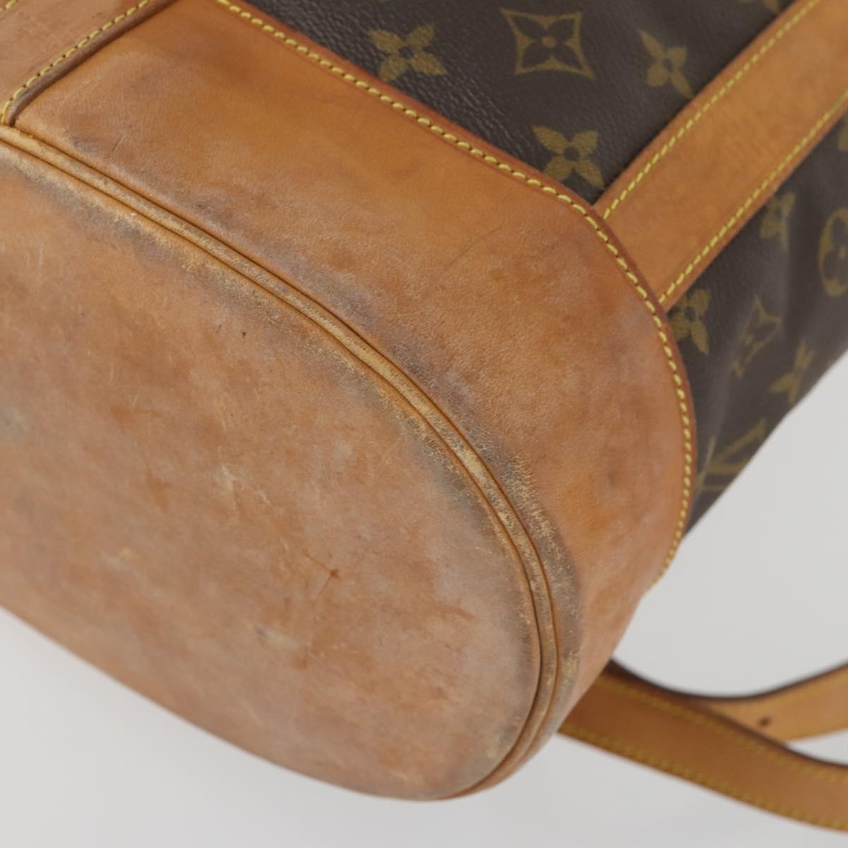 LOUIS VUITTON Monogram Randonnee PM Shoulder Bag M42243 LV Auth 161629