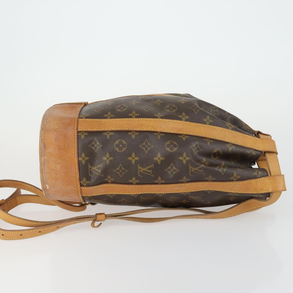 LOUIS VUITTON Monogram Randonnee PM Shoulder Bag M42243 LV Auth 161629