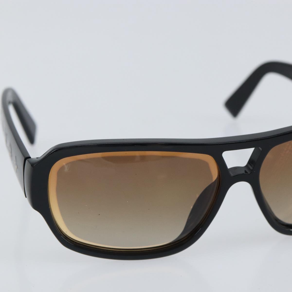 LOUIS VUITTON Sunglasses plastic Black Z0132E LV Auth 161633