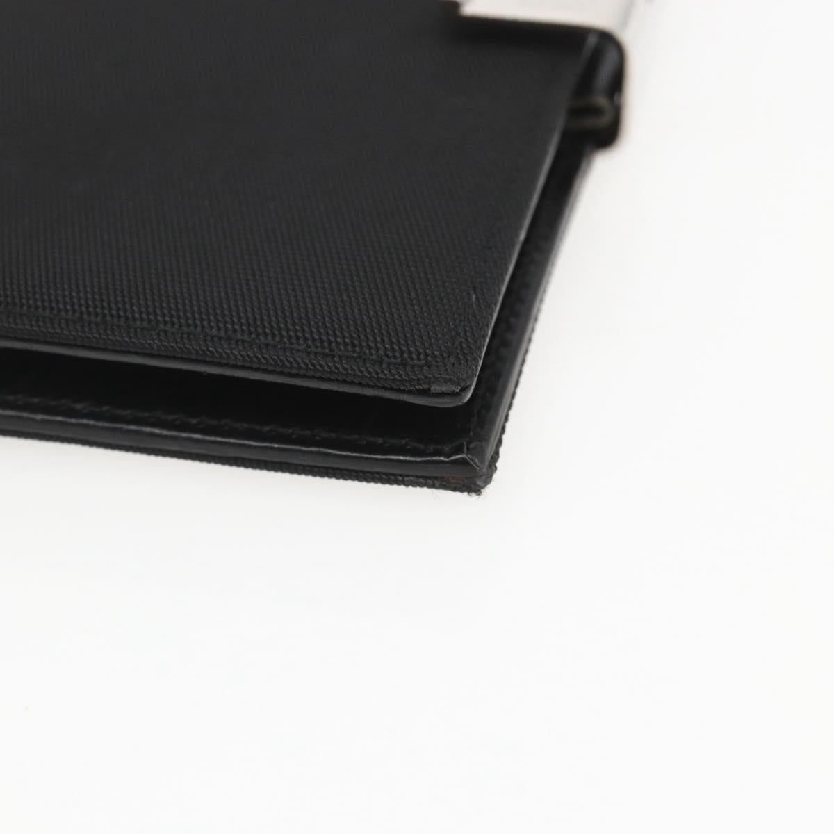 GUCCI Day Planner Cover Canvas Black Auth 161635