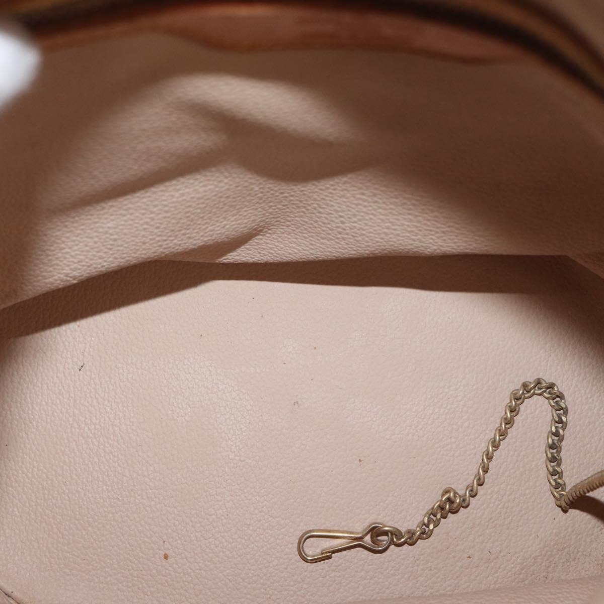 LOUIS VUITTON Monogram Bucket PM Shoulder Bag M42238 LV Auth 161666