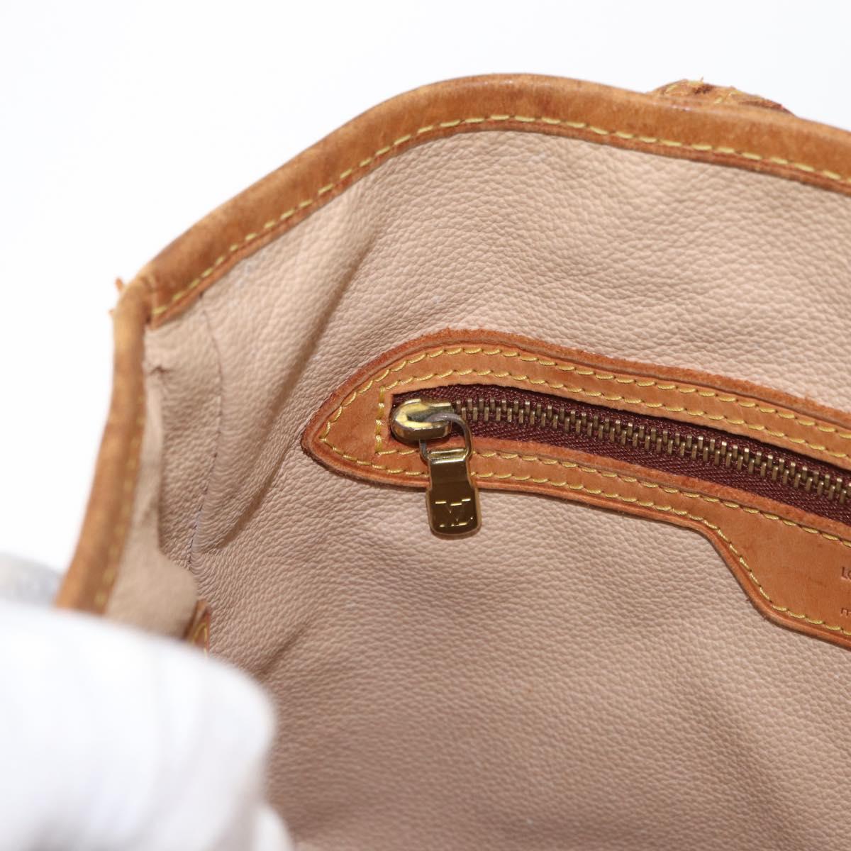 LOUIS VUITTON Monogram Bucket PM Shoulder Bag M42238 LV Auth 161666