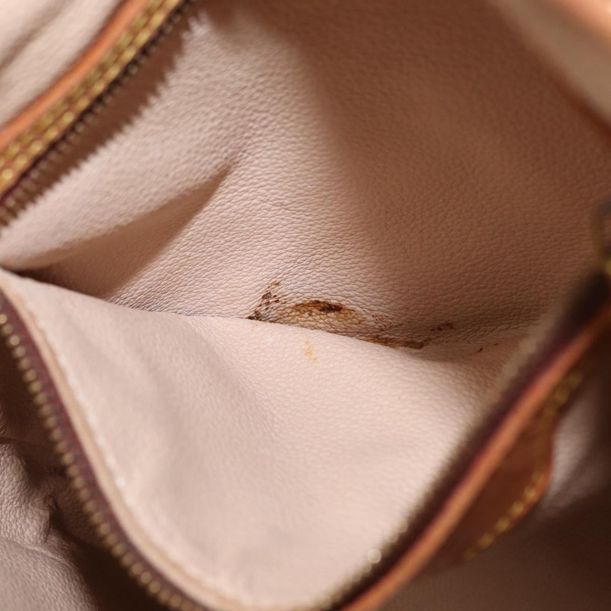 LOUIS VUITTON Monogram Bucket PM Shoulder Bag M42238 LV Auth 161666