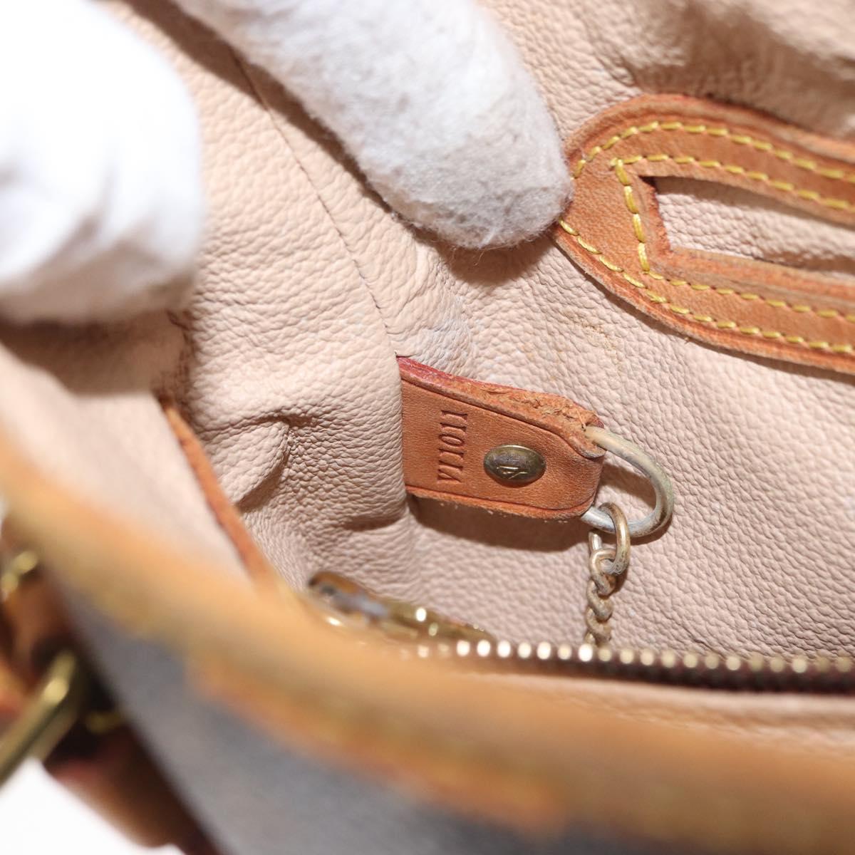 LOUIS VUITTON Monogram Bucket PM Shoulder Bag M42238 LV Auth 161666
