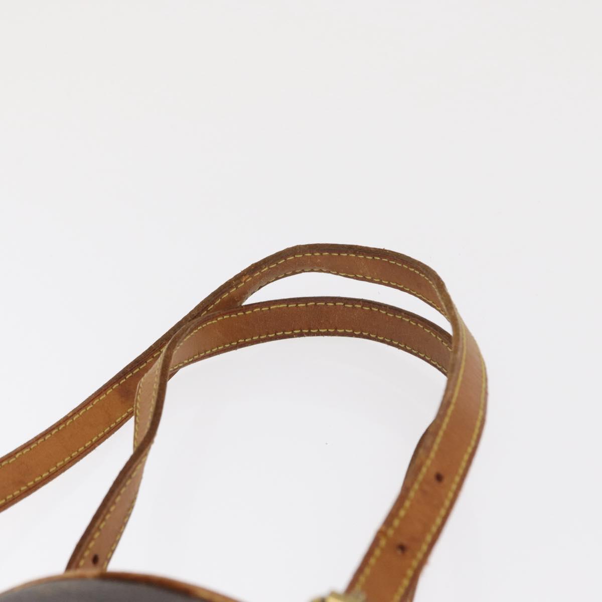 LOUIS VUITTON Monogram Bucket PM Shoulder Bag M42238 LV Auth 161666