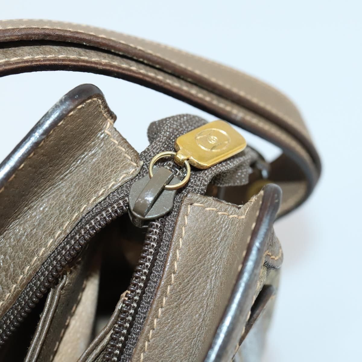 GUCCI GG Supreme Web Sherry Line Shoulder Bag PVC Beige 14 02 013 Auth 161689