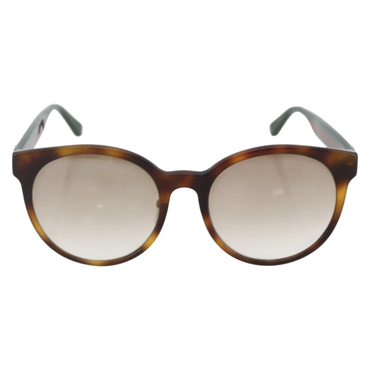GUCCI Sunglasses plastic Green GG0416SK Auth 161694