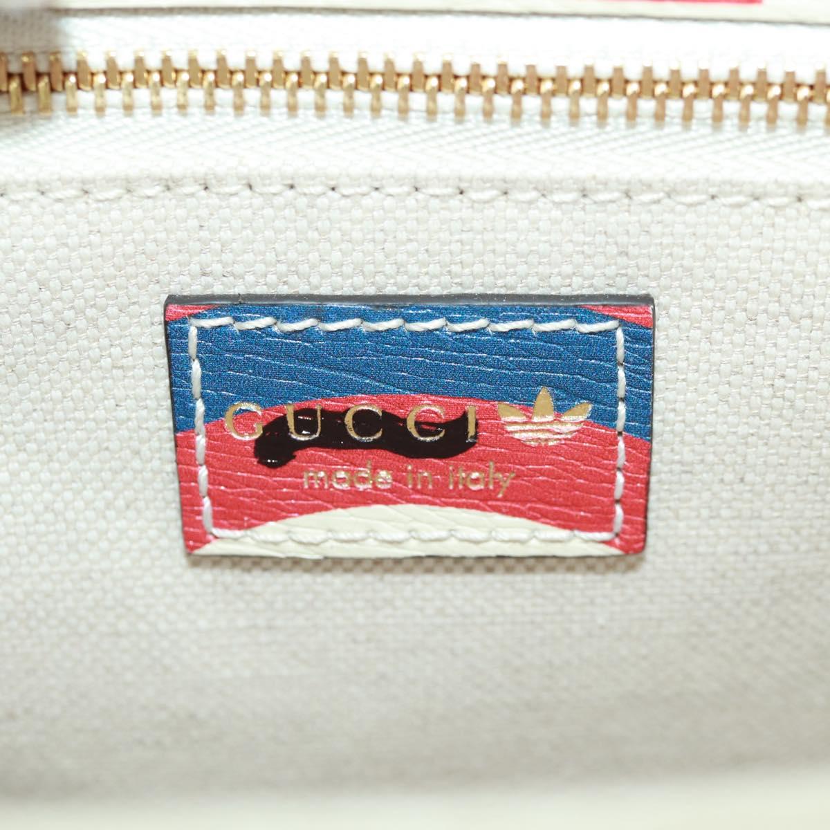GUCCI Horsebit 1955 Shoulder Bag Leather Multicolor Gold 602204 Auth 161700SAM