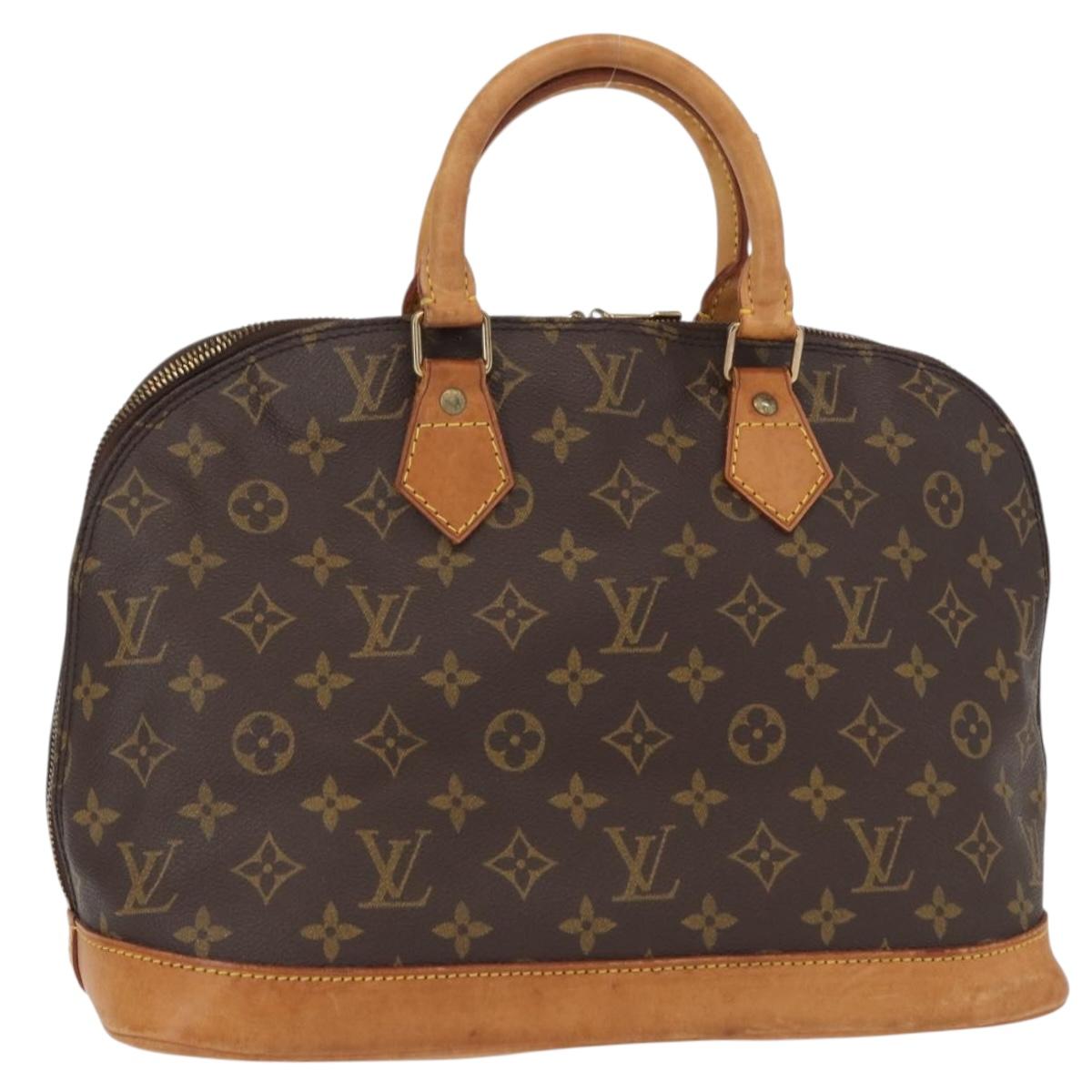 LOUIS VUITTON Monogram Alma Hand Bag M51130 LV Auth 161706