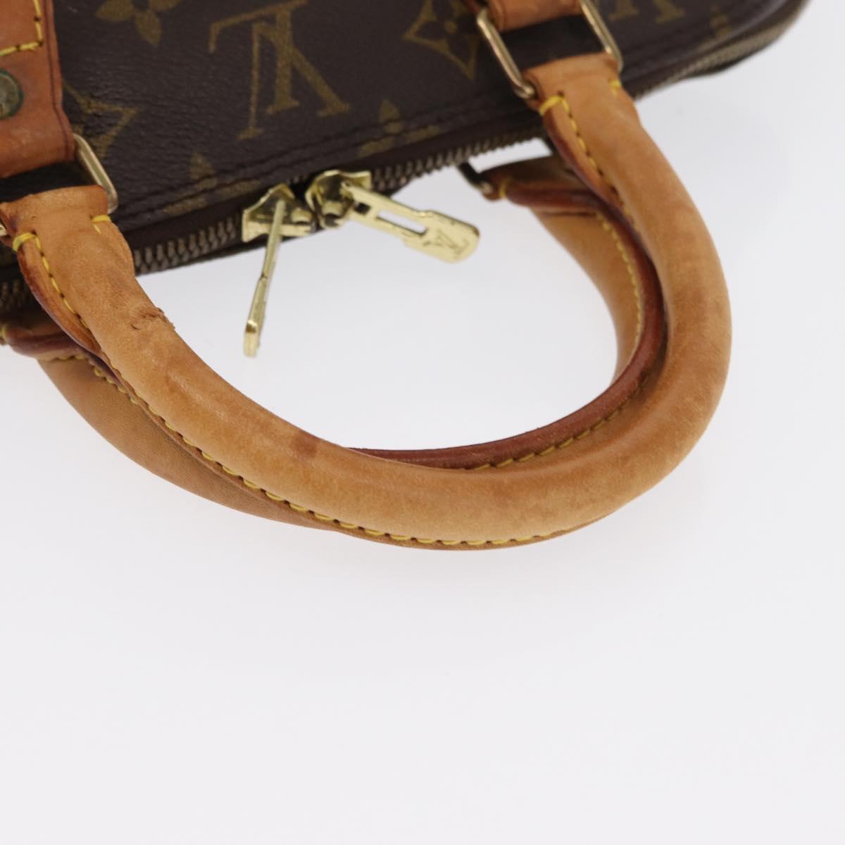 LOUIS VUITTON Monogram Alma Hand Bag M51130 LV Auth 161706