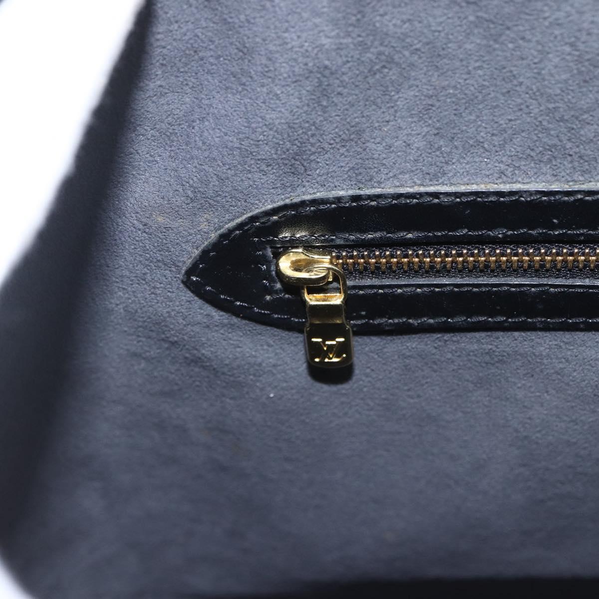 LOUIS VUITTON Epi Lussac Shoulder Bag Black M52282 LV Auth 161758