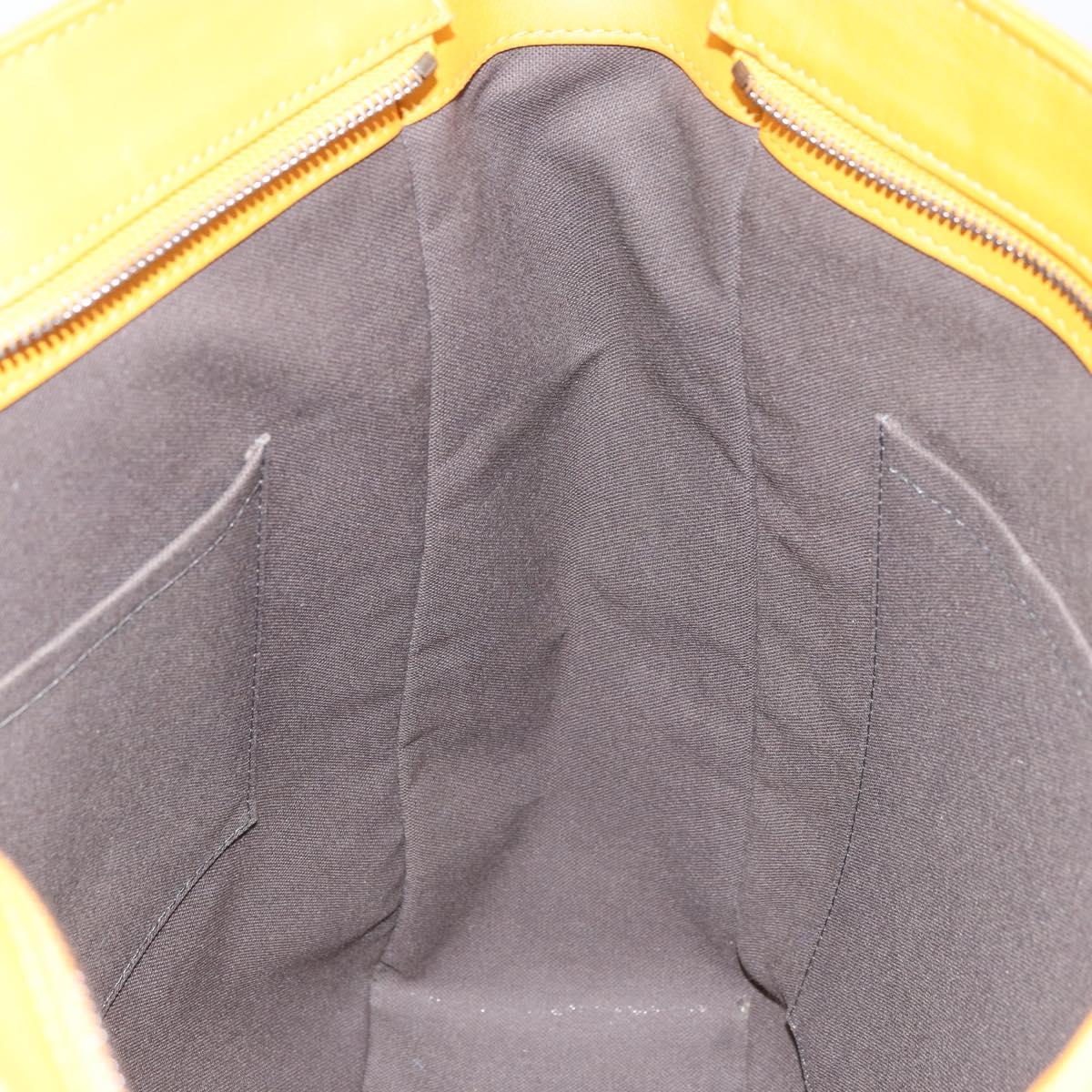 LOUIS VUITTON Damier Infini Neo Tadao Bag 2way Yellow N41228 LV Auth 161769