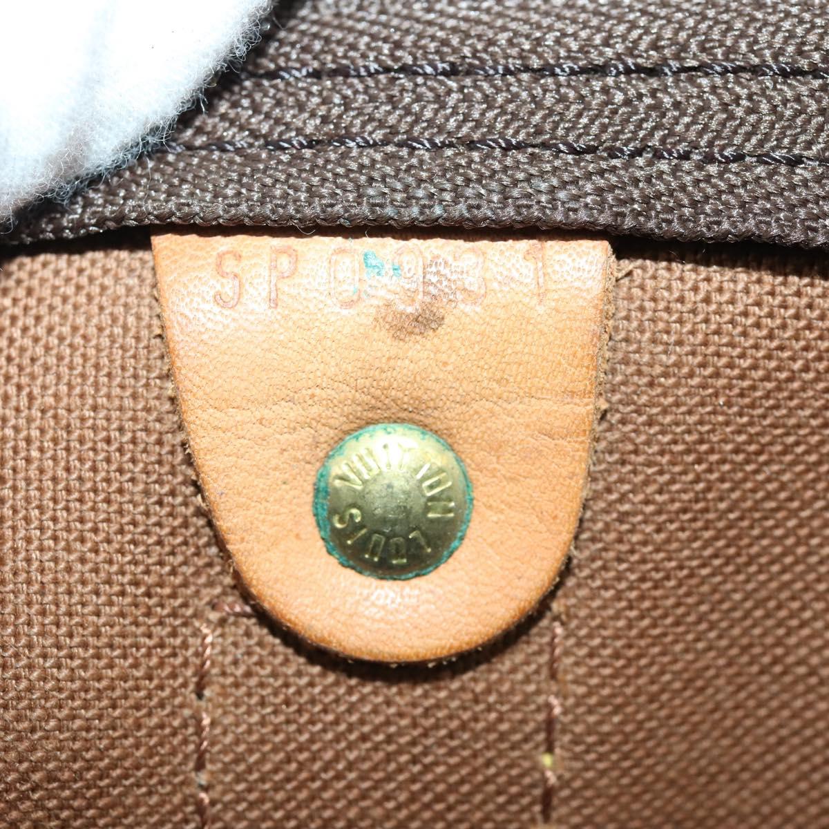 LOUIS VUITTON Monogram Keepall 45 Boston Bag M41428 LV Auth 161775