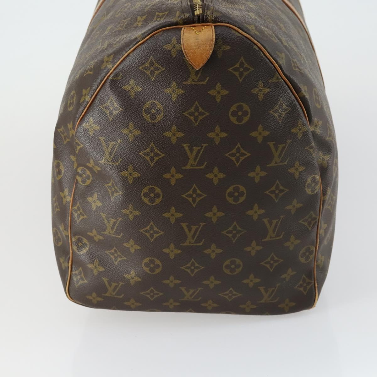 LOUIS VUITTON Monogram Keepall 60 Boston Bag M41422 LV Auth 161777