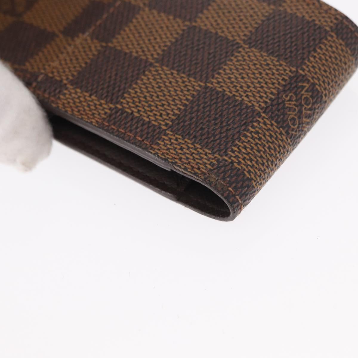 LOUIS VUITTON Monogram Damier Ebene Etui Cigarette Case 2 Set LV Auth 161795
