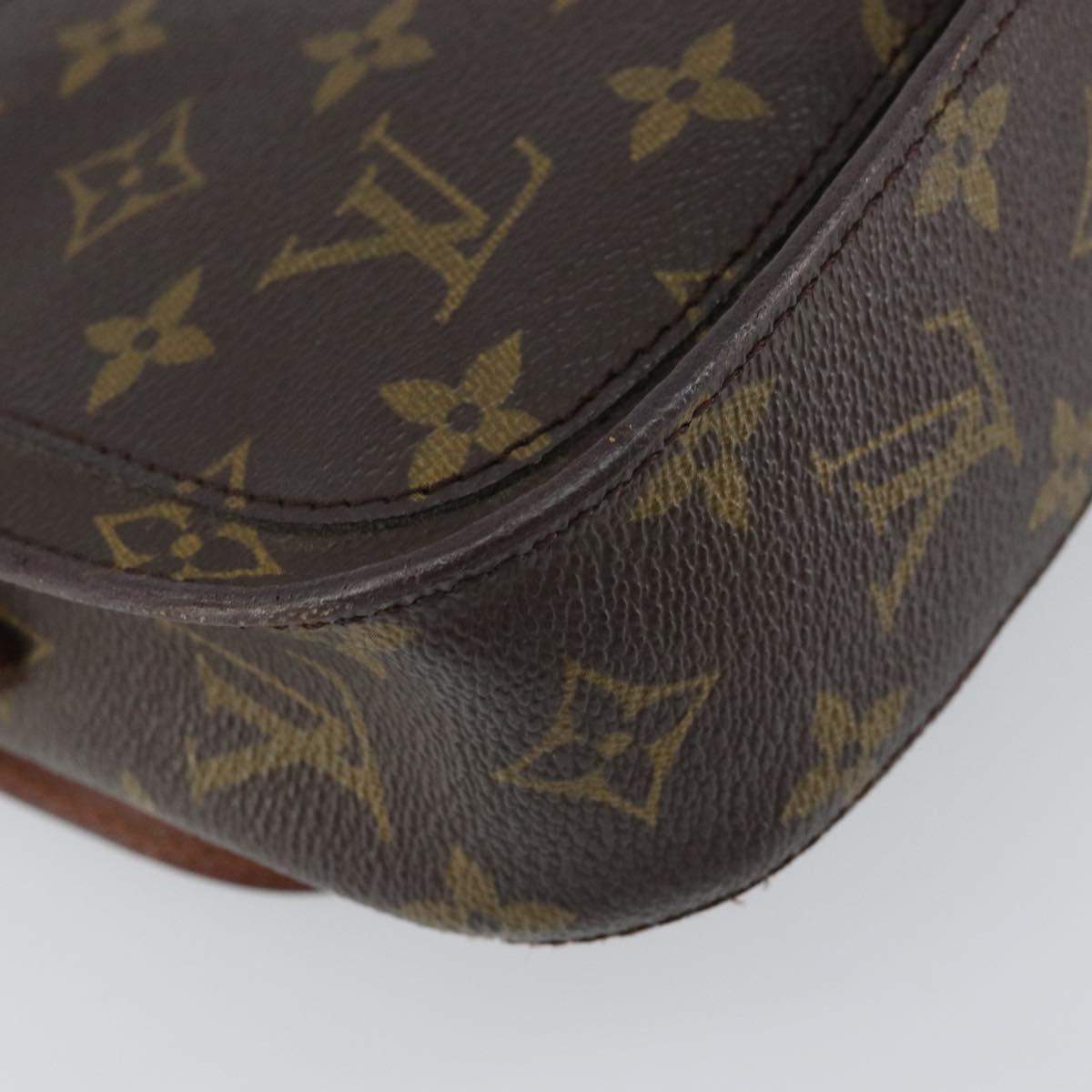 LOUIS VUITTON Monogram Saint Cloud PM Shoulder Bag M51244 LV Auth 161842
