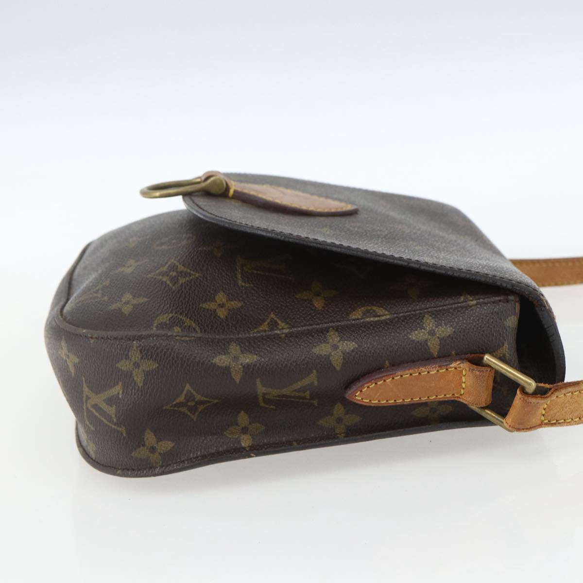 LOUIS VUITTON Monogram Saint Cloud GM Shoulder Bag Vintage M51242 LV Auth 161844