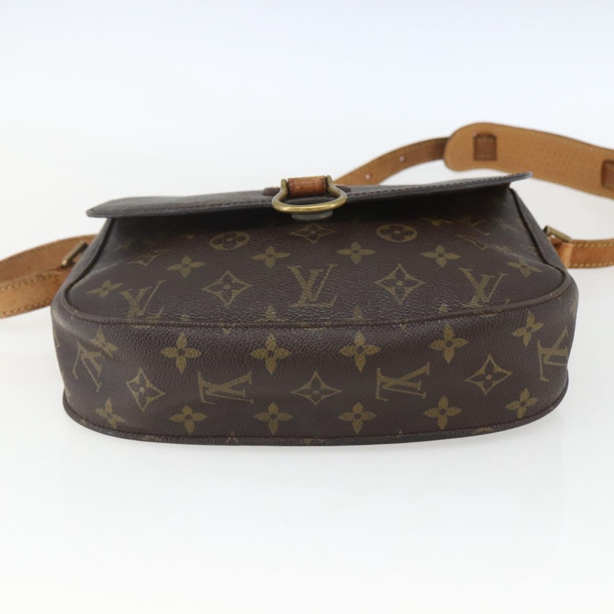 LOUIS VUITTON Monogram Saint Cloud GM Shoulder Bag Vintage M51242 LV Auth 161844