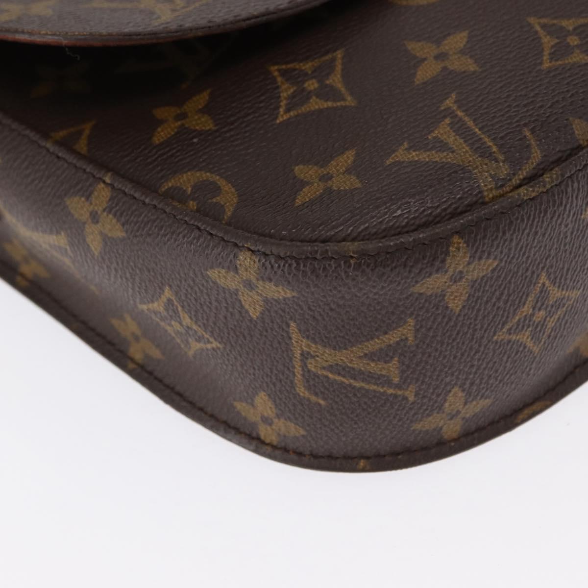 LOUIS VUITTON Monogram Saint Cloud GM Shoulder Bag M51242 LV Auth 161845