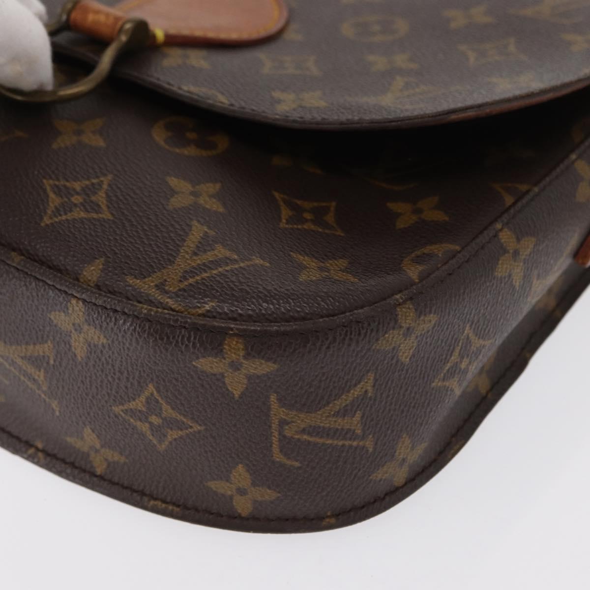 LOUIS VUITTON Monogram Saint Cloud GM Shoulder Bag M51242 LV Auth 161845