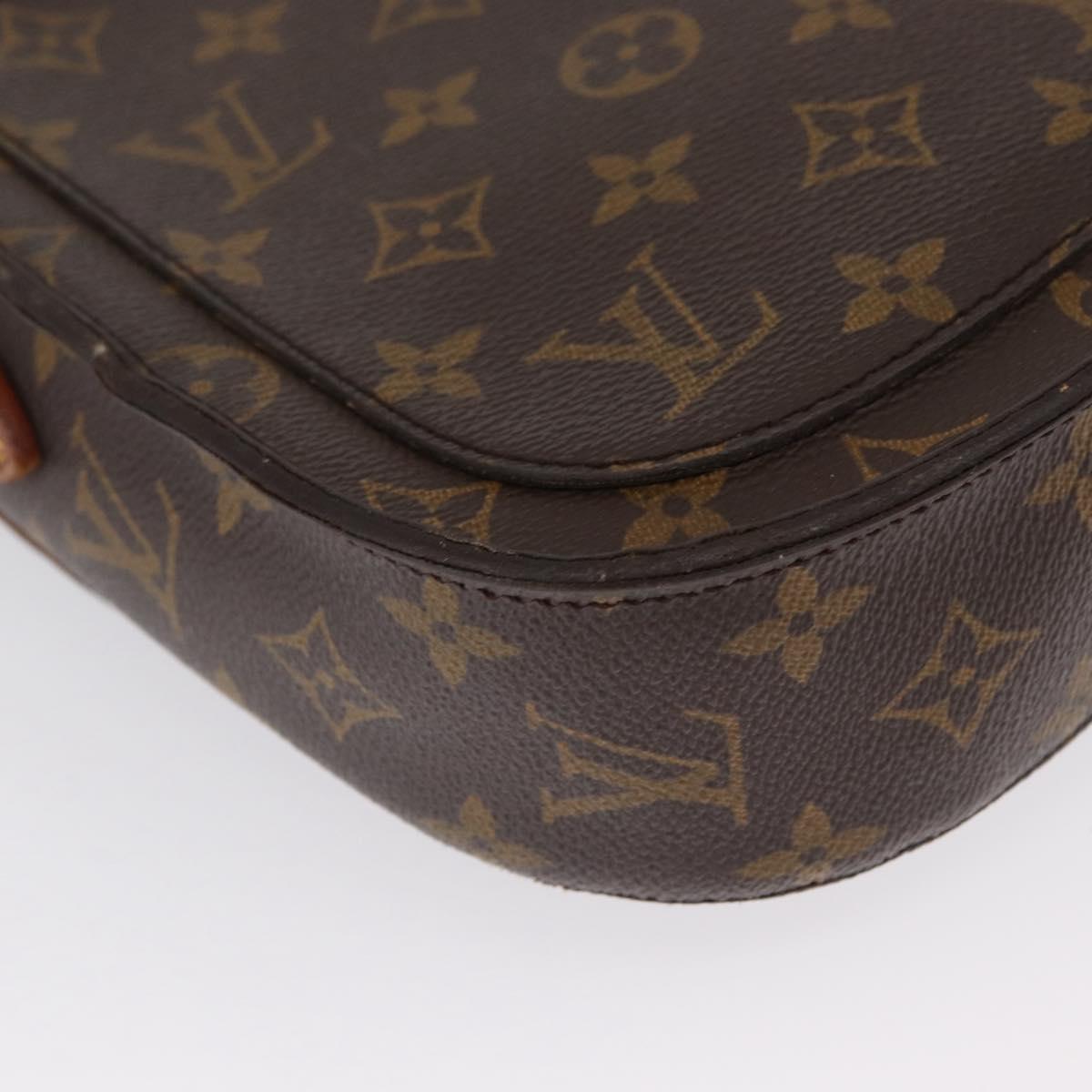 LOUIS VUITTON Monogram Saint Cloud GM Shoulder Bag M51242 LV Auth 161845