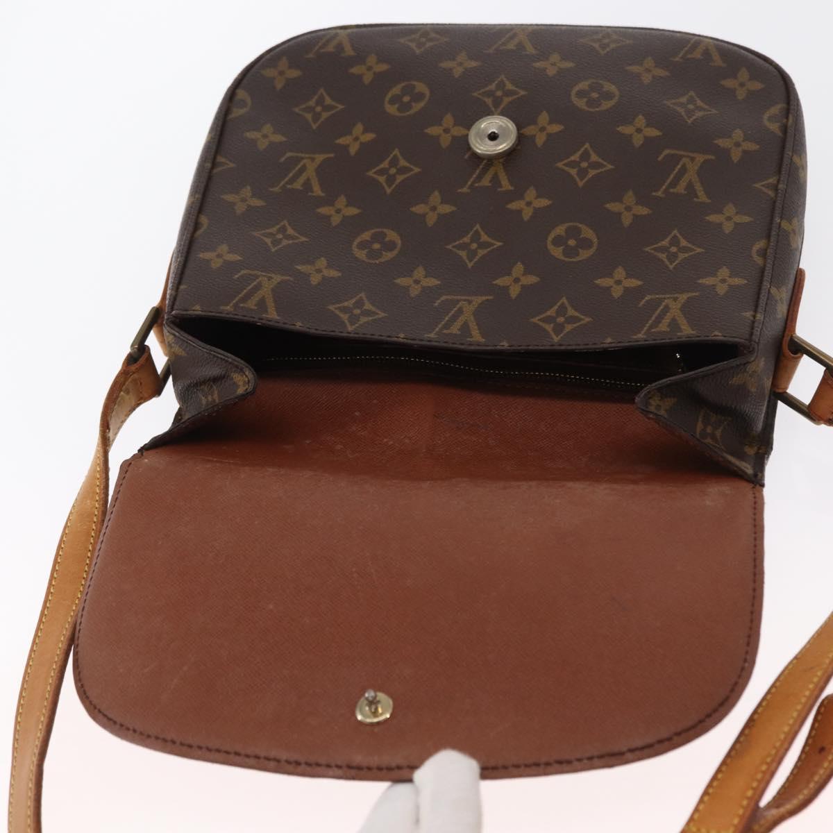 LOUIS VUITTON Monogram Saint Cloud GM Shoulder Bag M51242 LV Auth 161845