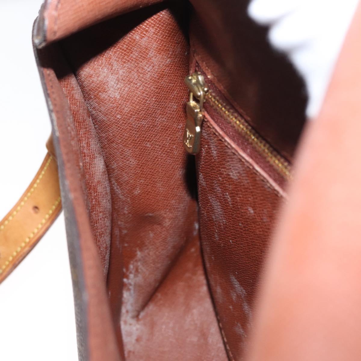 LOUIS VUITTON Monogram Saint Cloud GM Shoulder Bag M51242 LV Auth 161845