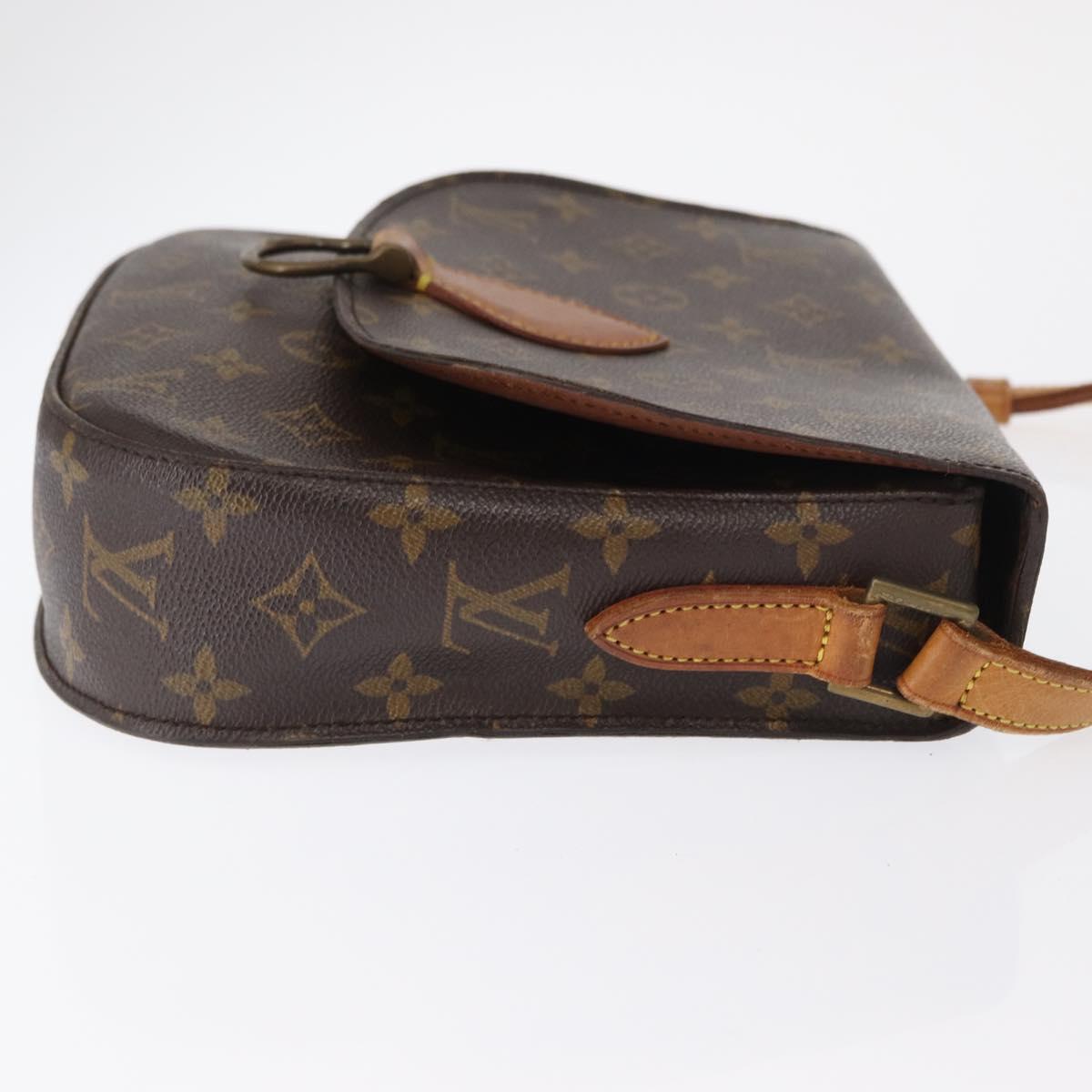 LOUIS VUITTON Monogram Saint Cloud GM Shoulder Bag M51242 LV Auth 161845